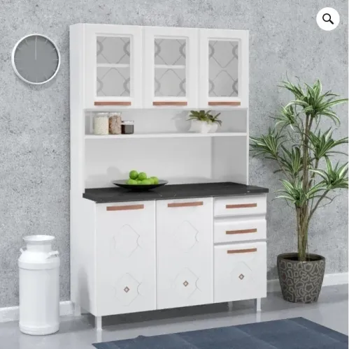 Armário de Cozinha Kit Triplo