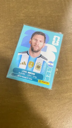 Figurinha Lionel Messi Copa 2026 Oficial