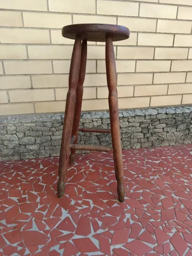 Baqueta de madeira alta 