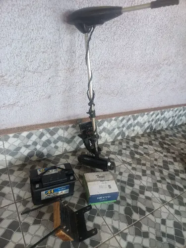 Motor Elétrico + Bateria + Carregador