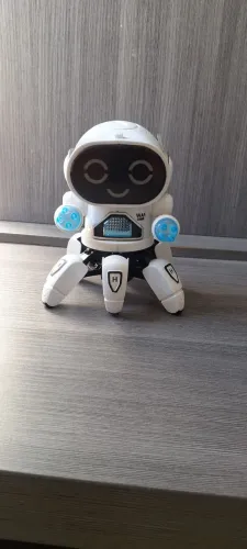 Brinquedo Robô Aranha - Dançarino Som Luz