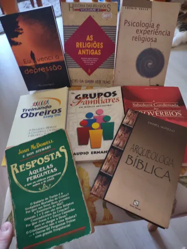 Livros teologia lote 3 - preço na descrição 