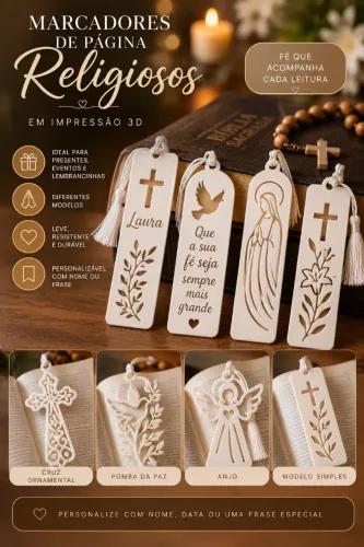 Marcadores de páginas religiosos