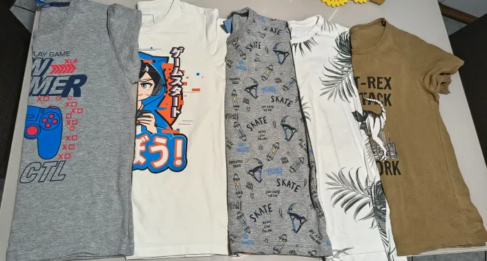 Lote 5 blusas Tam 8 perfeitas