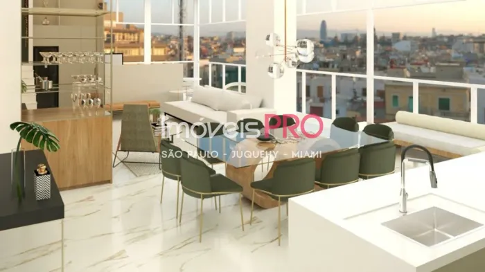 EXCELENTE LOFT NO JARDINS COM PÉ DIREITO DUPLO