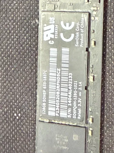 SSD para MacBook Original