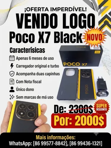 Vendo poço X7