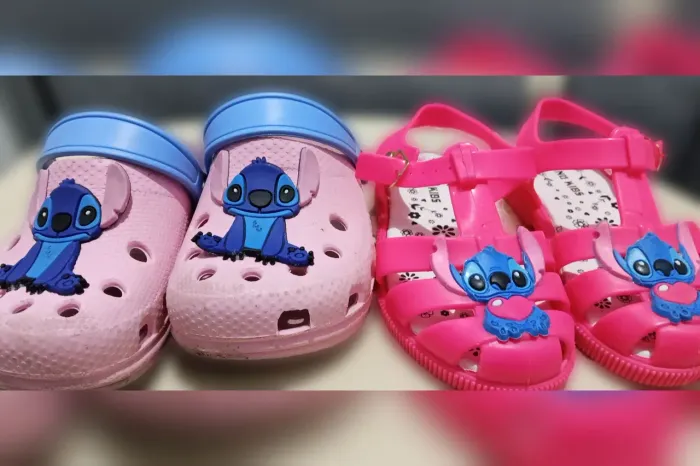Sandália e crock do Stitch número 24
