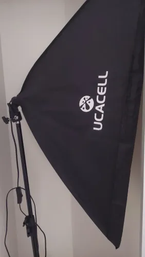 Softbox com lâmpada 