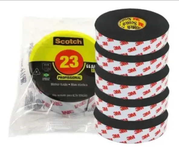 KIT 5 FITAS Isolante de alta fusão scotch 3M