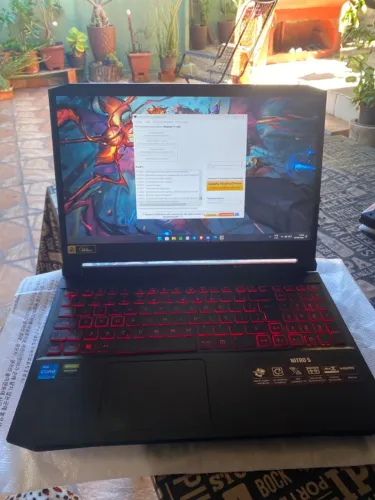 Acer Nitro 5 AN515-57 RTX 3050 16GB SSD 256GB Tela 144Hz
