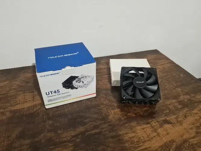 Air Cooler Teucer UT45 6 Heatpipes Preto