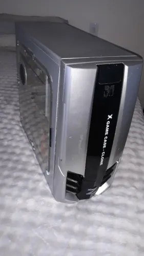 Gabinete X GAME CASE-CLONE PRATA/PRETO