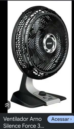 Ventilador ((arrno grandao )) girando pouco