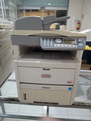 Impressora Multifuncional Laser OKI MB490 - Imprime, Copia e Digitaliza