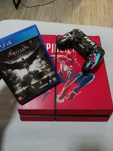 Ps4 FAT do homem aranha edição limitado 