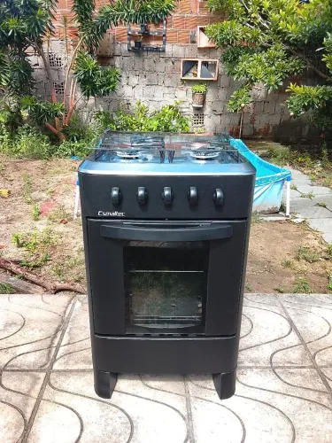 Fogão Esmaltec preto 4 bocas top entrega grátis pra toda João pessoa