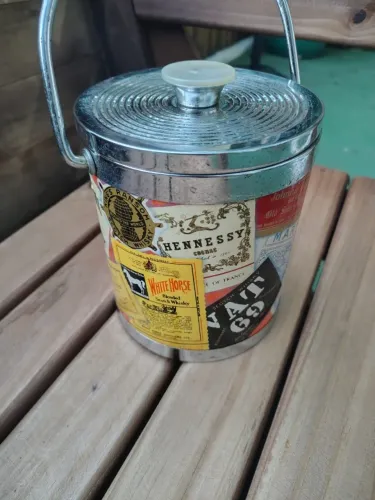 Balde japonês vintage anos 70