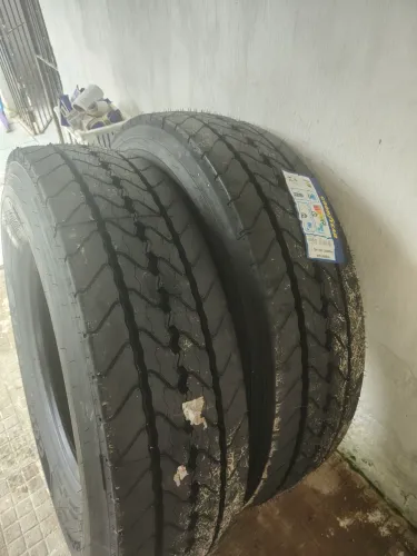 Tenho 2 Pneus Goodyear 275/80R22.5(zero)
