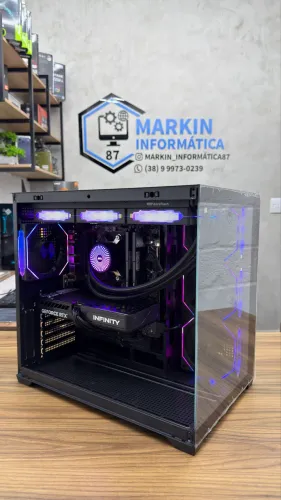 PC GAMER ( NOVO ) RYZEN 7 5700X / 2X8GB 16GB 3200MHZ / SSD NVME 512GB / RTX 5060 8GB