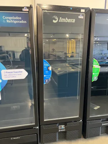 Freezer vertical congelados 590 litros Imbera com 3 anos de garantia