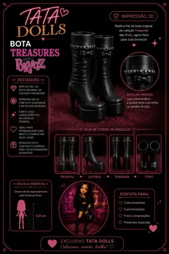 Bota bratz treasures