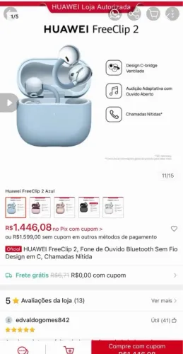 Huawei Freeclip 2
