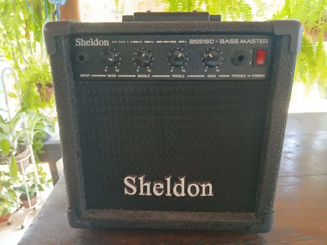 Cubo Amplificador Baixo Estudante Seminovo (Preto) 15w Bivolt