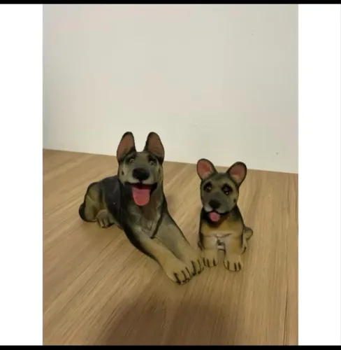 Cachorro Pastor Alemão - Decoração