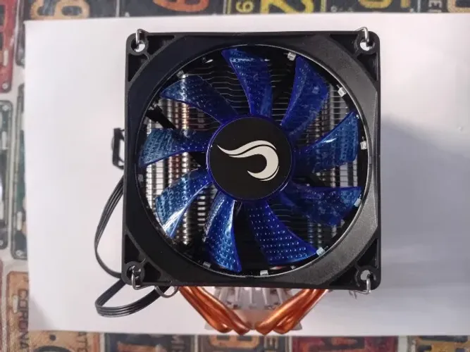 Air Cooler Rise Mode Gamer G700, LED Azul, AMD/Intel, 180mm, Preto - RM-AC-O7-FB
