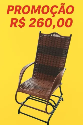Cadeira de balanço (4 molas)