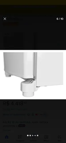 Freezer vertical bvr28nb frost free flex brastemp.