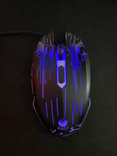 Mouse gamer - Haiz - com Led