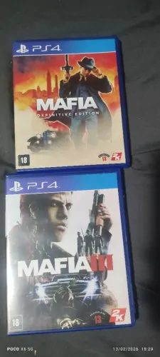 Jogos máfia ps4