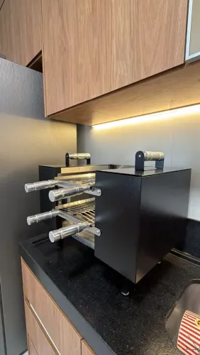Churrasqueira ecológica sem fumaça para apartamento hot box .