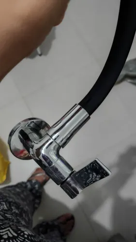 Torneira flexível Preta 