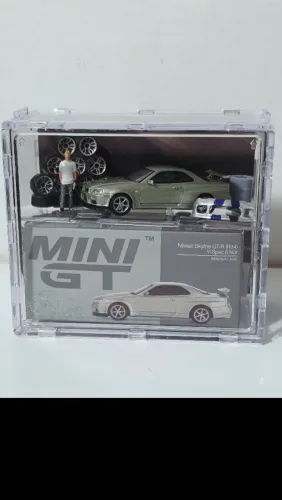 Brian velozes e furiosos diorama (Mini Gt)