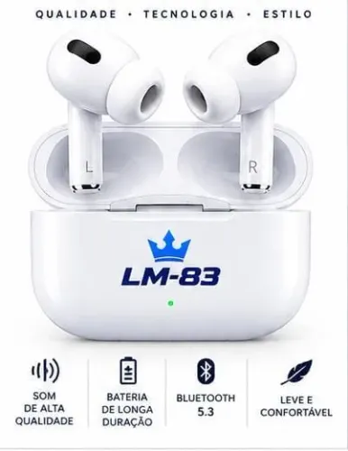Fone de ouvido bluetooth 