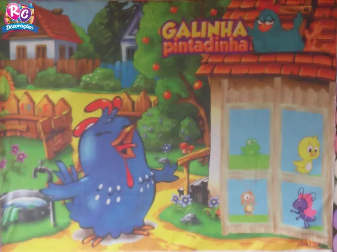 Painel de festa.