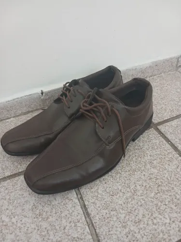 Sapato Social de Couro 41/42 NOVO!