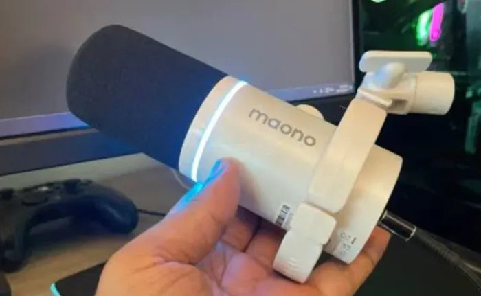 Microfone BRANCO PD200X MAONO