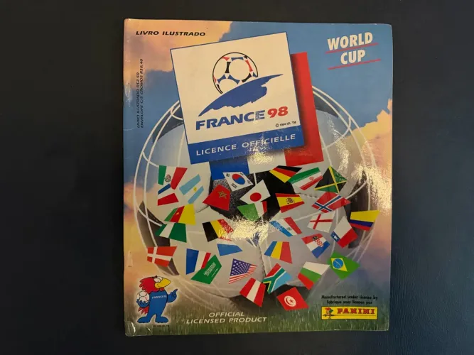 Álbum Copa 98 Completo - 1998
