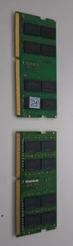 Pente de memória RAM para notebook 16gb DDR4 2666Mhz Marca Kingston Modelo KVR26S19S8/16