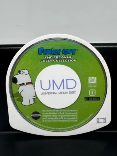 JOGO PSP FAMILY GUY THE FREAKIN SWEET COLLECTION (FILME) ORIGINAL SEM CAPA
