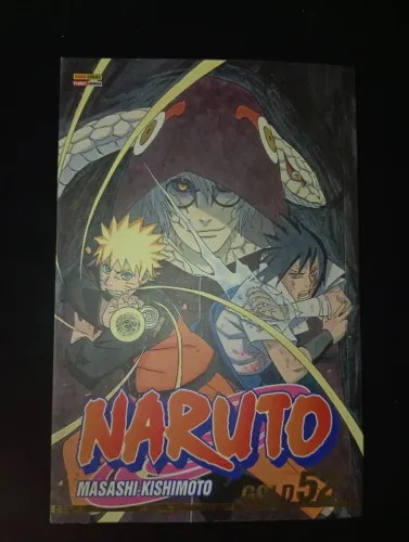 Mangá Naruto GOLD Panini Volume 52 - Usado