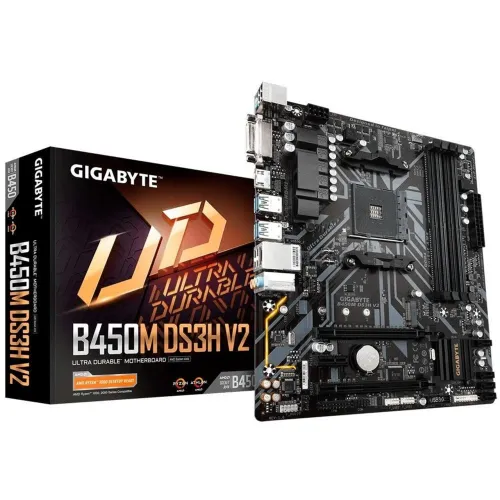 Placa Mãe B450m DS3H V2 Gigabyte 