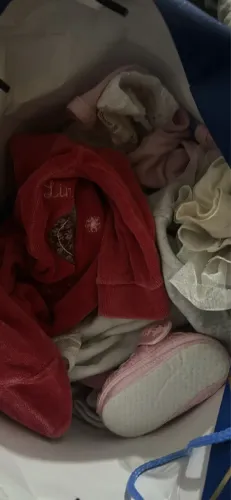 Roupa lote bebê menina mais de 60 peças e sapatos meias luvas touca