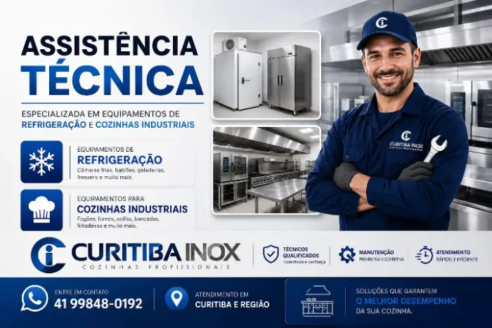 Assistência Técnica Refrigeração Industrial e Equipamentos Para Cozinha Industrial 