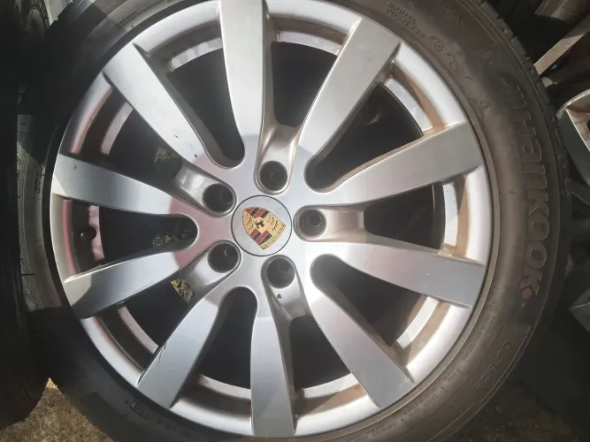 Rodas aro 20 Porsche Cayenne Prata originais 5x130 