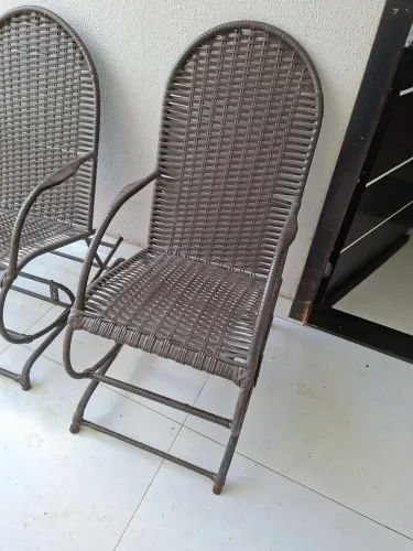 Cadeira fio mola 110.00 cada cadeira
